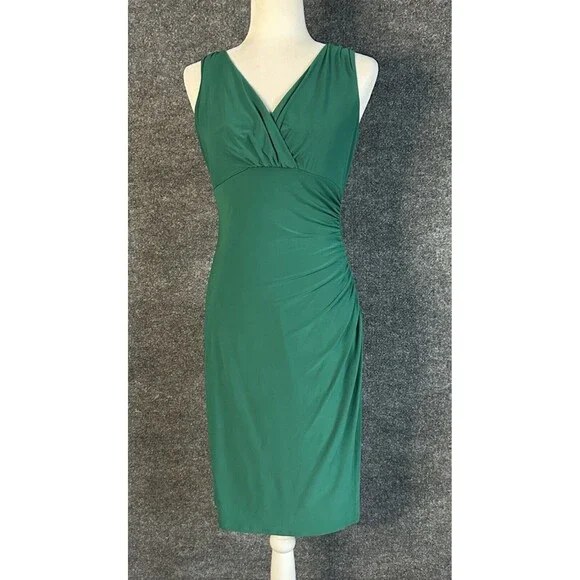 Ralph Lauren | Dresses | Ralph Lauren Dress Emerald Green Ruched Wrap Style Sleeveless Size 4 Bp377 | Poshmark Ralph Lauren | Dresses | Ralph Lauren Dress Emerald Green Ruched Wrap Style Sleeveless Size 4 Bp377 | Poshmark
